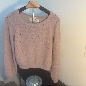 Cozy Pink Sweater Small